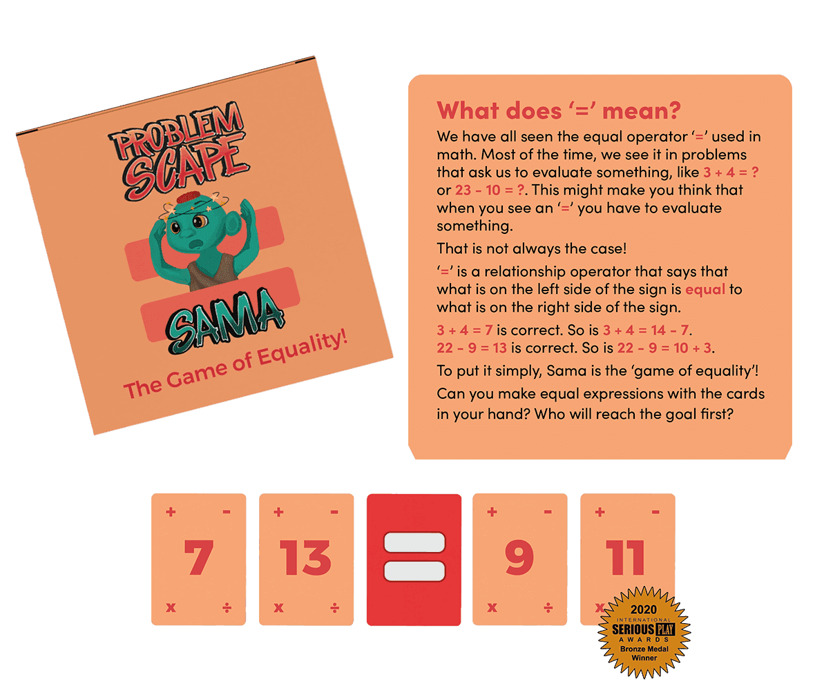 ProblemScape: Sama Card Game